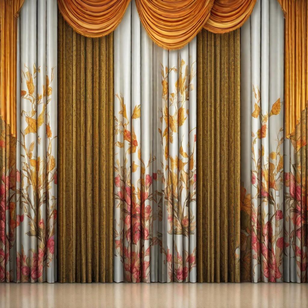 Digital curtains design 